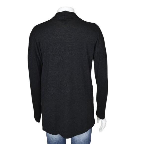 Banana Republic Luxespun Long Cardigan Black Size Small - Picture 7 of 9